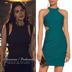 Cinq a Sept Juno Cutout Mini Dress ASO Isabelle Lightwood